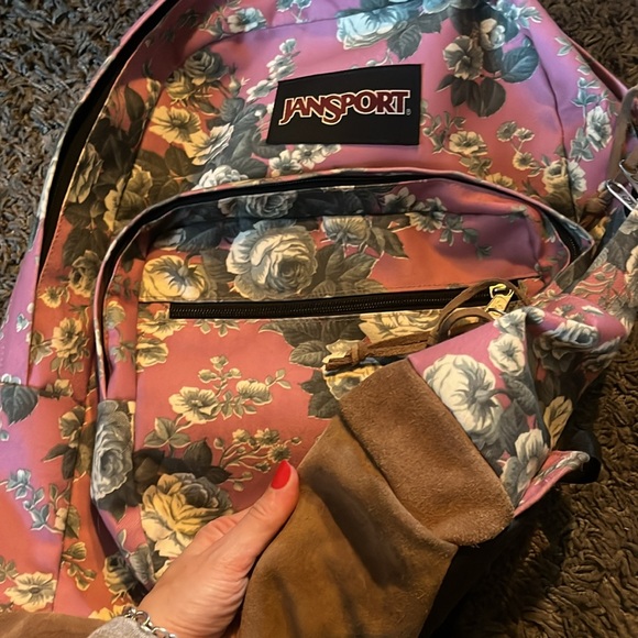 Jansport Floral Backpack - Picture 3 of 3